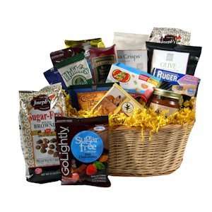 Deliciously Diabetic Gift Basket  Grocery & Gourmet Food