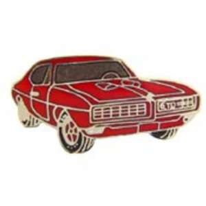  1968 Pontiac GTO Pin Red 1 Arts, Crafts & Sewing