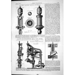   Patent Steam Sentinel Hind Machine Caps Road Wheels: Home & Kitchen