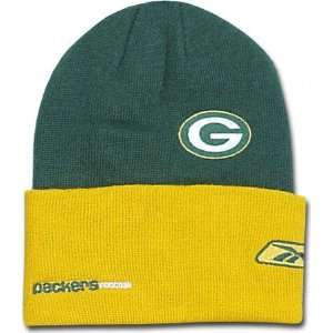  Green Bay Packers Youth Player Knit Cap: Sports & Outdoors