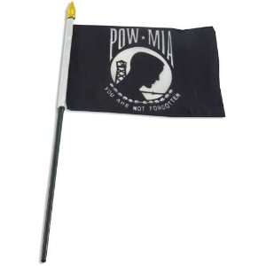  POW MIA flag 4 x 6 inch Patio, Lawn & Garden