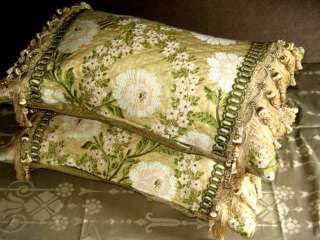Braquenie Pierre Frey Pillows+Antique Silk French Trim  