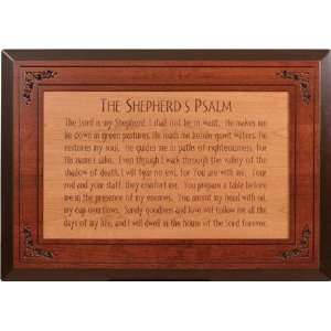  The Shepherds Psalm, Wall Décor   Carved and Lasered 