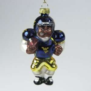   Ncaa Glass Player Ornament (4 African American)