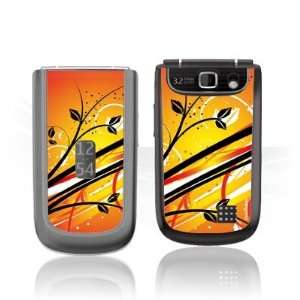   Skins for Nokia 3710 Fold   Sunset Flowers Design Folie Electronics