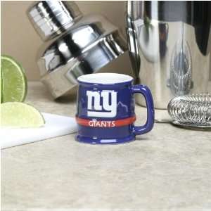  New York Giants Royal Blue 2 oz. Sculpted Team Shot Mug 