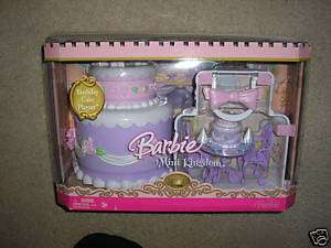 New Barbie Mini Kingdom Birthday Cake Playset  