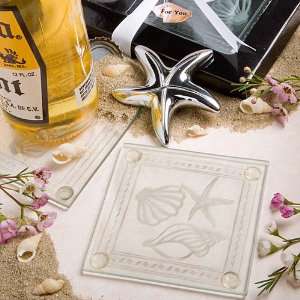  Wedding Favors Lovely shell and starfish design barware 