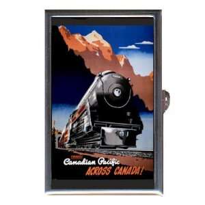  TRAIN CANADIAN PACIFIC POSTER Coin, Mint or Pill Box Made 