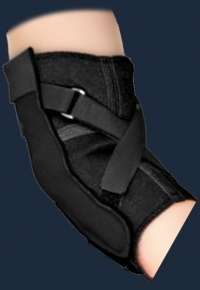 Hinged Elbow Brace Support for Hyperextension  