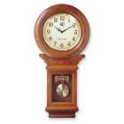 goldia Classic Oak Schoolhouse Regulator Wall Clock