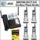 AT&T 4 line Extended Range Cord/Cordless Small Business Phone System