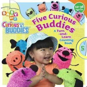  Five Curious Buddies: A Turn and Learn Counting Book (Baby 