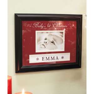  PERSONALIZED BABYS 1ST CHRISTMAS FRAME 