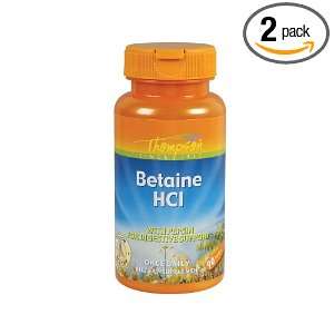  Thompson Betaine Hcl with pepsin Tablets, 324 Mg, 90 Count 