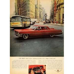   Ad 1964 Cadillac Turbo Hydra Matic Drive Town Car   Original Print Ad