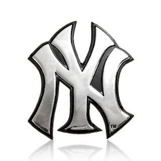 New York Yankees Baseball Team Blue & Chrome Plated Premium Metal Car 