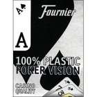 Fournier Poker Vision Peek Index Plastic Playing Cards (Blue)