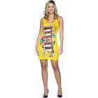   Imposta M&M Yellow Tank Dress Adult Costume One Size Fits Most Adults
