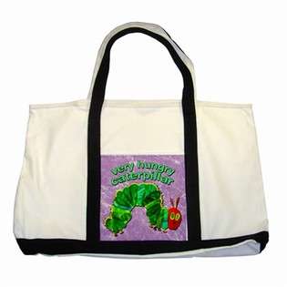 Two Tone Tote Bag of Very Hungry Caterpillar Baby Nursery  Carsons 