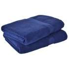    Twist Cotton 2 Piece Oversized Bath Sheet/Towel Set in Midnight Blue