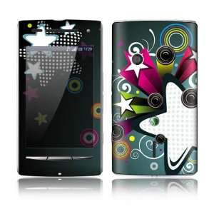  Sony Ericsson Xperia X8 Decal Skin Sticker   Retro Stars 