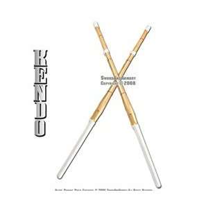  Set of 2 44 Kendo Shinai Bamboo Practice Sword Katana 