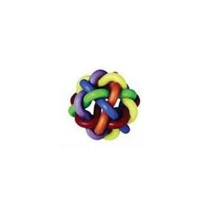    Multipet Pet Toy Nobbly Wobbly Ii Rubber Ball Large: Pet Supplies