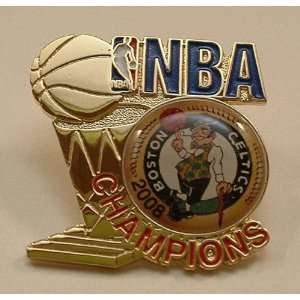    2008 BOSTON CELTICS NBA BASKETBALL CHAMPIONS PIN: Everything Else