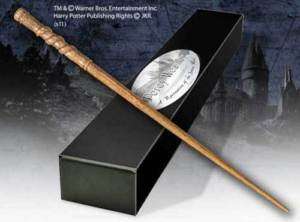 Harry Potter Wand of Percy Weasley & Name Clip Stand  