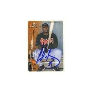   Baltimore Orioles, 1999 Upper Deck MVP Autographed Card 
