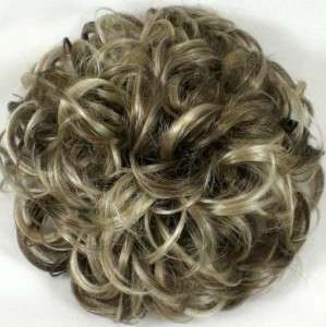 Bun Based Wiglet Chignon Updo w/Drawstring Hairpiece  