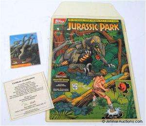 Jurassic Park Collectors Ed Comic Book #1 Signed Ltd Ed  