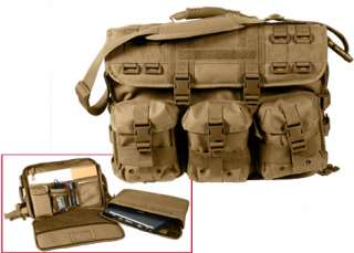 MOLLE Tactical Laptop Briefcase Computer Shoulder Bag  