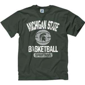   State Spartans Dark Green Youth Ballin T Shirt: Sports & Outdoors