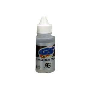  GS Racing Pure Silicone Shock Oil, 45 2 GSC700115: Toys 