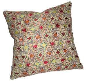Donghia CASINO pillow, many colors available, zippered, down/feather 