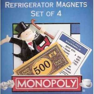  Monopoly Magnets Set Toys & Games