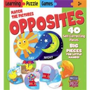  MasterPieces Opposites Puzzle Game (40pc) Toys & Games