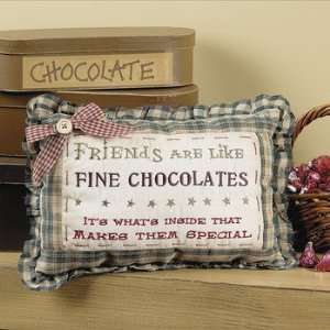  Fine Chocolate Pillow   Party Decorations & Room Decor 