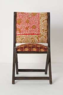 Anthropologie   Terai Folding Chair, Cleopatra  