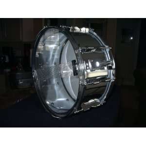   Gatordrums 6 1/2 X14 10 Lug, Chrome, Snare Drum Musical Instruments