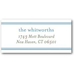  Return Address Labels   Timeless Band Sea Blue By Petite 