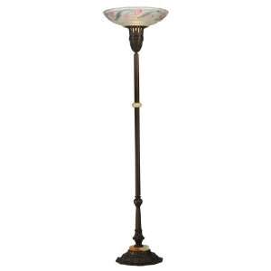  Meyda Tiffany Floral Floor Lamp  129245