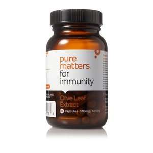  Pure Matters Olive Leaf Extract 500mg 60 capsules + FREE 