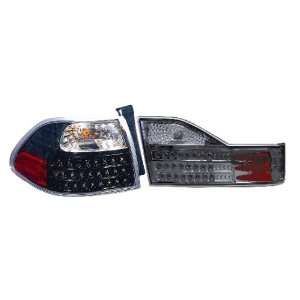 Depo Honda Accord Sedan 98 00 LED Black Altezza Tail Lights (Pair 
