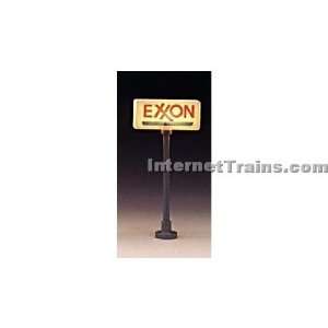    Model Power HO Scale Gas Station Signs   Exxon: Toys & Games
