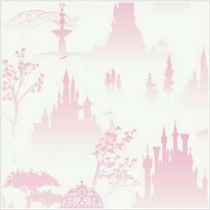 Disney Princesses Scenic Toile Wallpaper:  Kitchen & Dining