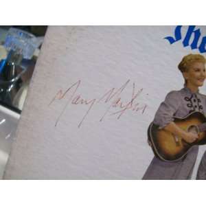   , Mary LP Signed Autograph The Sound Of Music 1959