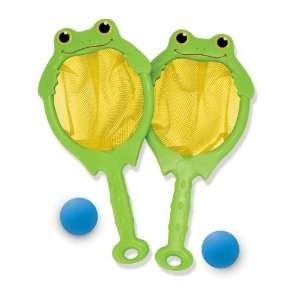    Melissa & Doug Froggy Toss and Catch Net and Ball Toys & Games